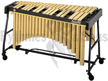Download Plans To Make Or Build A Marimba Vibraphone - Yamaha 4 Octave Vibraphone In Gold Satin Finish (350x350), Png Download