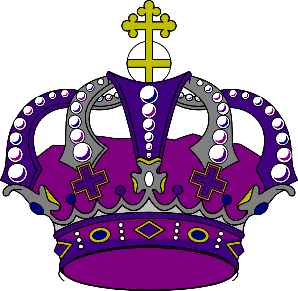 Purple Royalty Clipart (600x585), Png Download