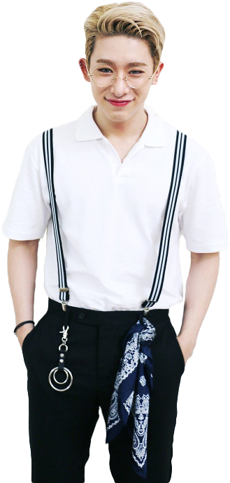 #monsta X 2017 #monsta X #monstax #monsta X Hyungwon - Wonho Suspenders (500x750), Png Download