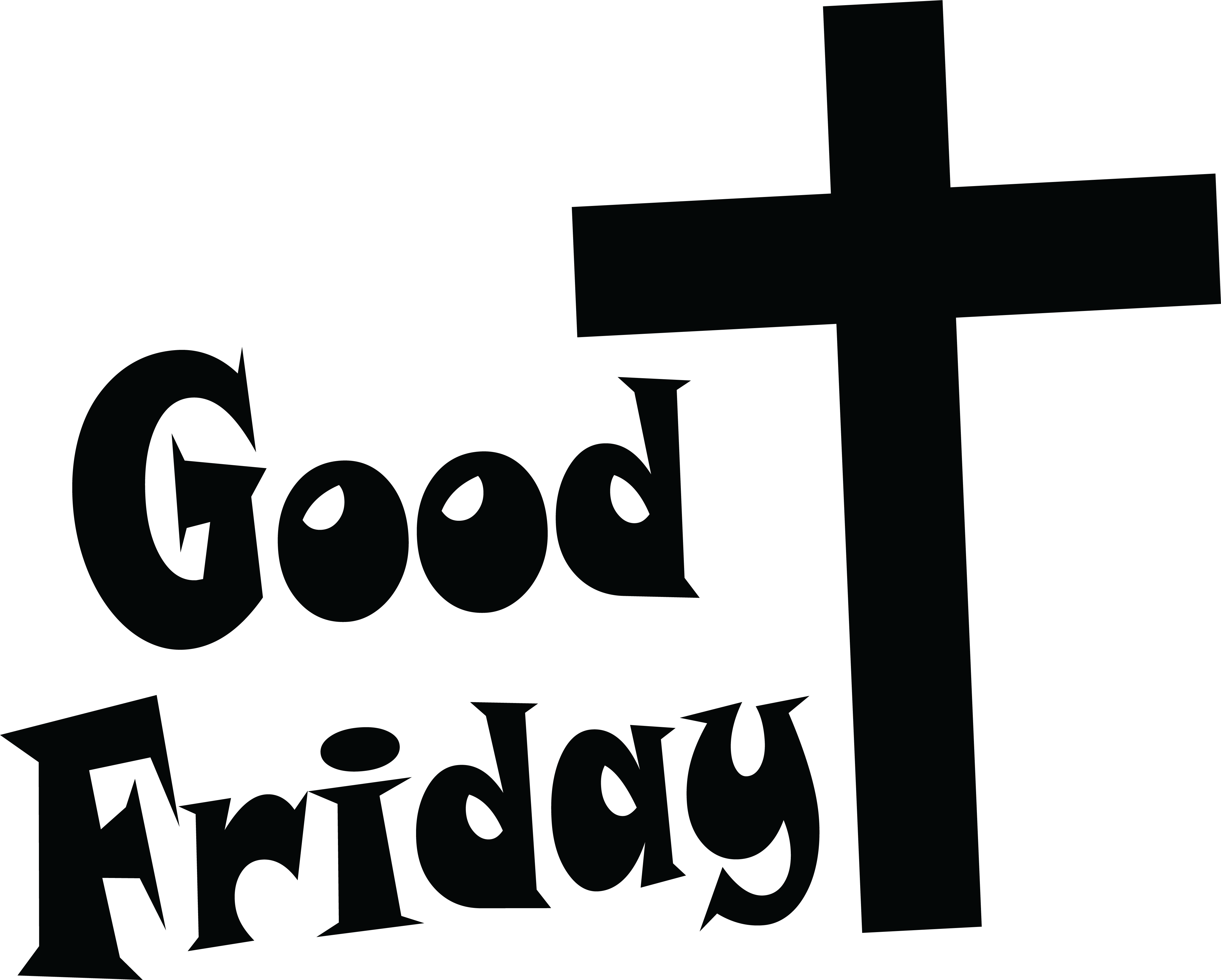 20% Price Reducing On All This Good Friday T Shirt - Cross (4487x3602), Png Download