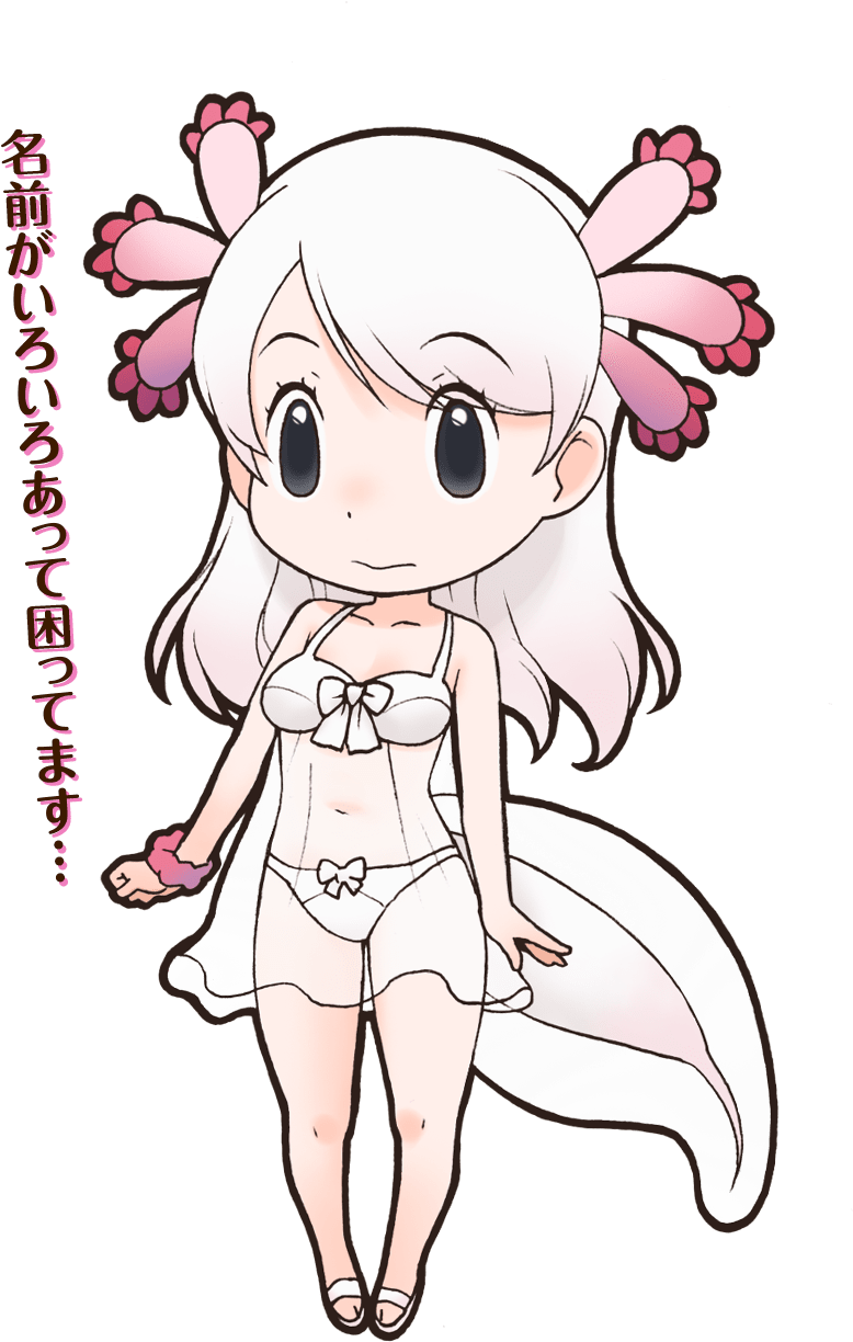 38 Maxico Salamander - Kemono Friends Characters Fandom (870x1344), Png Download