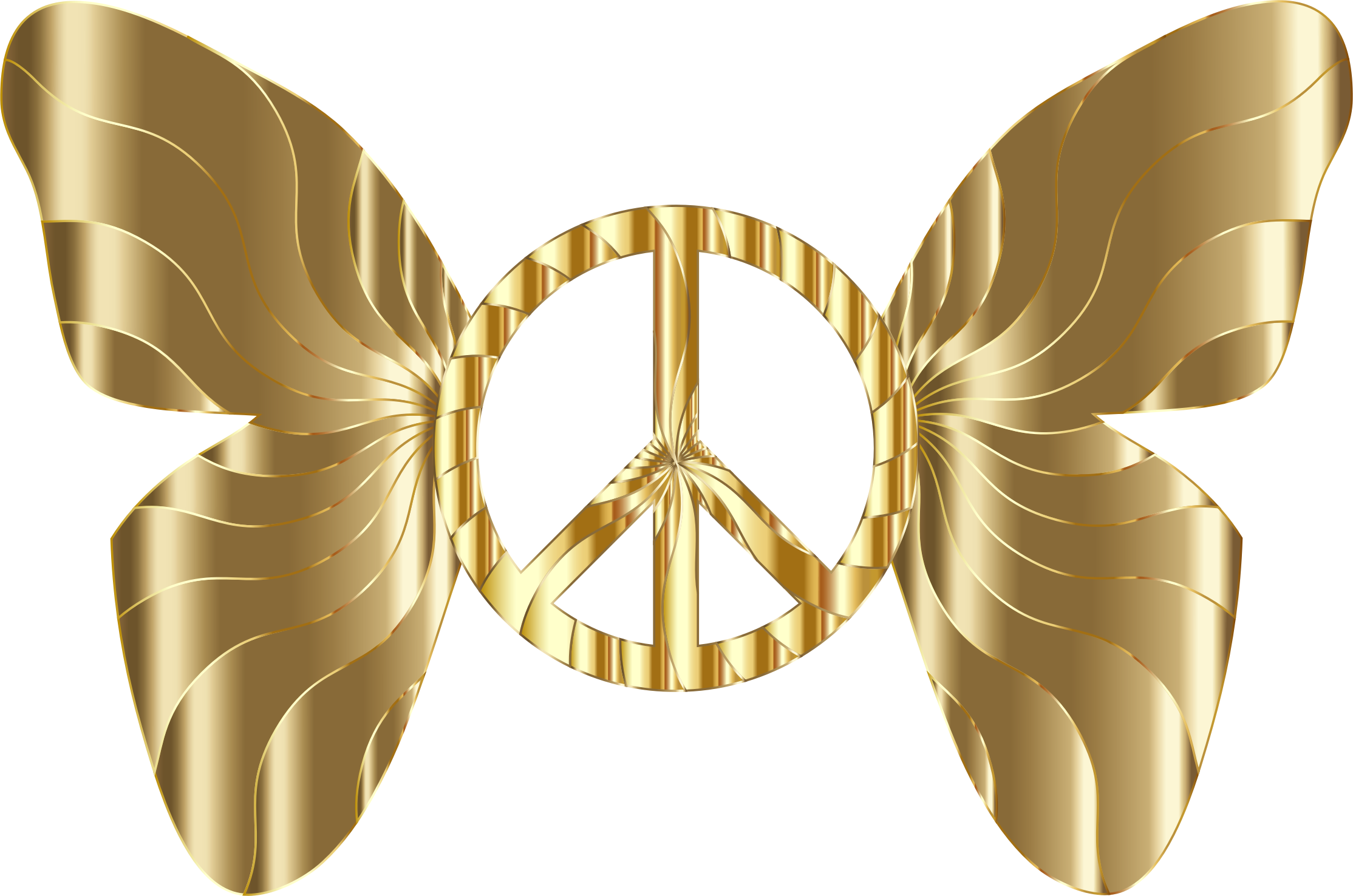 Peace Clipart Groovy - Peace Symbols (2228x1476), Png Download