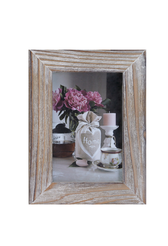 Wooden Picture Frame, Dark Blue With Border - Melinera Bilderrahmen - Bilder & Bilderrahmen (500x500), Png Download