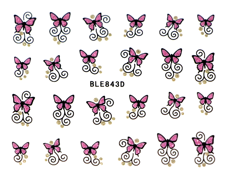 Previous - Jolifin Glitter Nailart Sticker 5 (800x800), Png Download