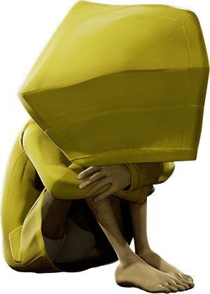 Six Sitsleep Small - Little Nightmares Main Character (300x419), Png Download