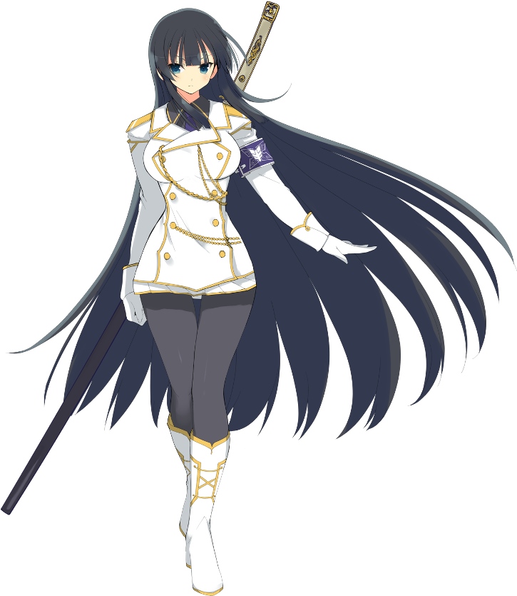 Hanzo-ikaruga Burst Render - Ikaruga From Senran Kagura (742x887), Png Download