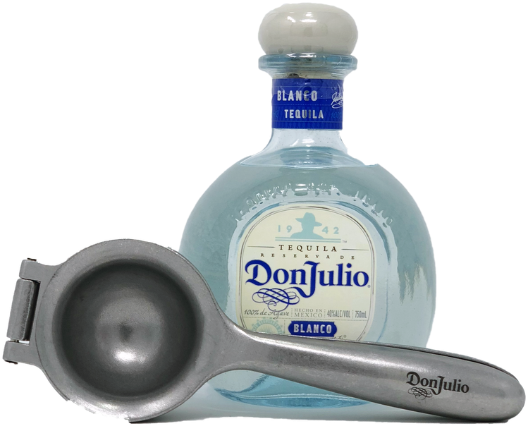 Don Julio Blanco With Lime Press Gift Set - Don Julio (960x1280), Png Download