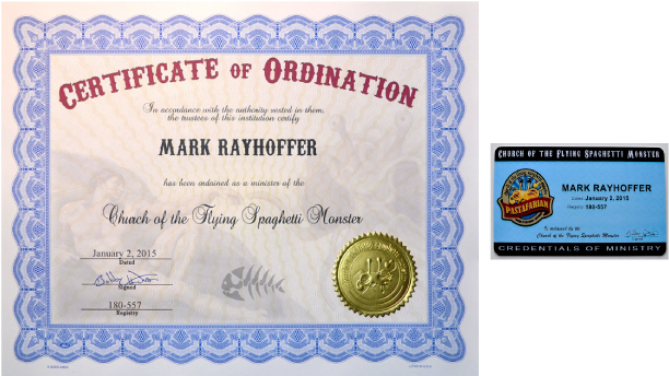 Paper Certificate And Wallet Card - Ordination Certificate And Cards (622x355), Png Download
