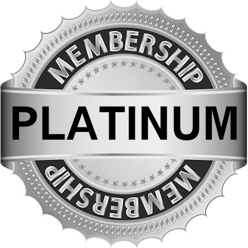 Platinum Membership (500x500), Png Download