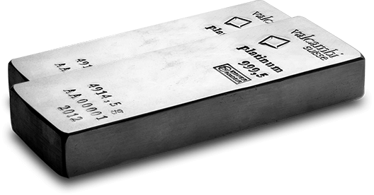 Sell Your Platinum - 200 Ounce Platinum Bar (528x276), Png Download