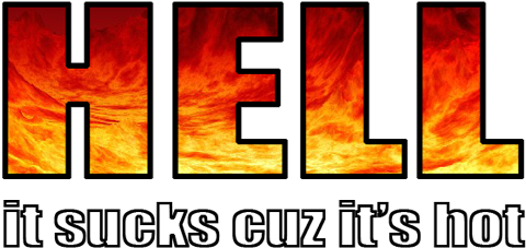 Hell1 - Hell (500x249), Png Download