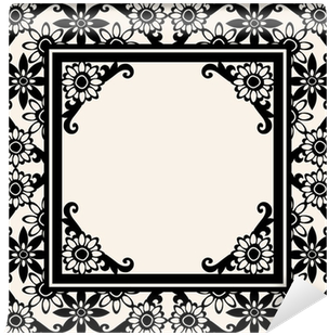 Ornate Baroque Frame Design, Vector Image Wall Mural - Vector Graphics (400x400), Png Download