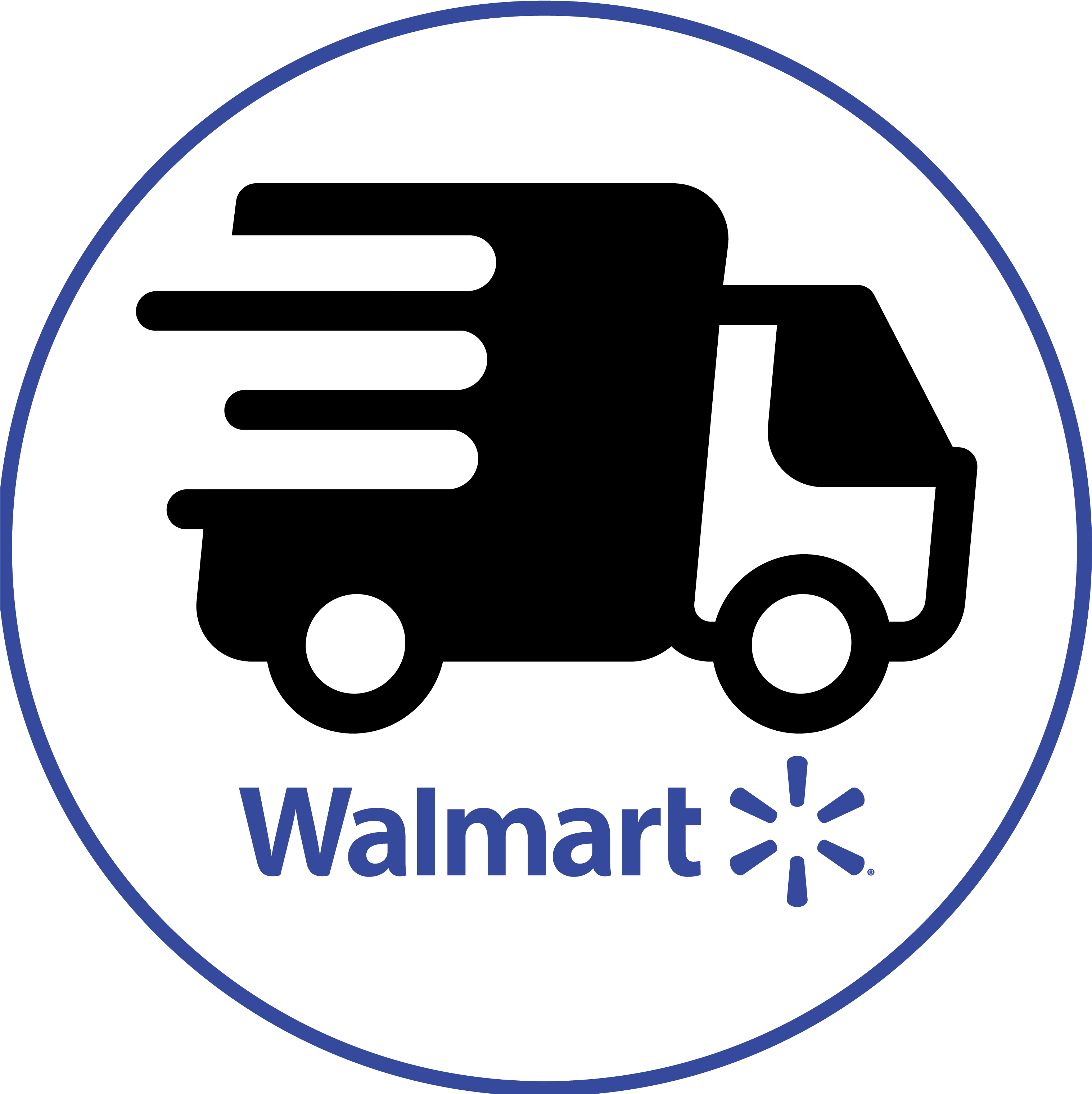 Member Of Walmart Consolidation Pool - Delivery Icon (3043x3043), Png Download