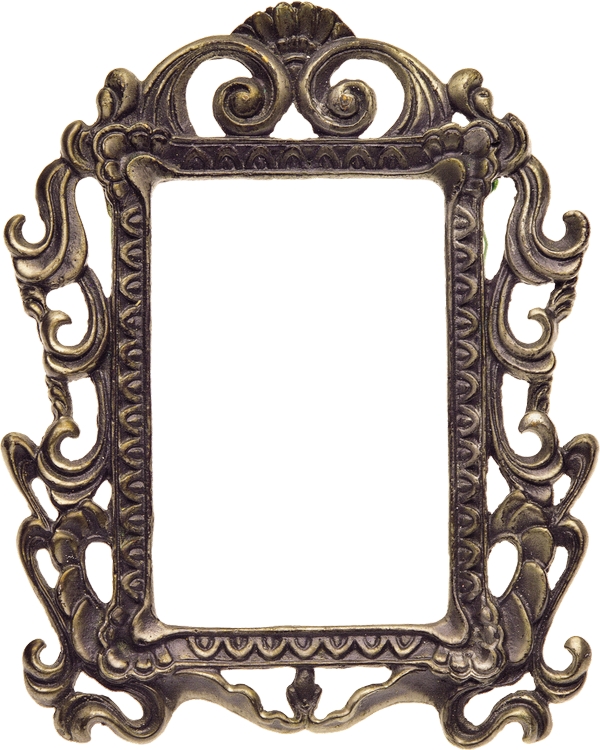 Baroque Frames Png (600x750), Png Download