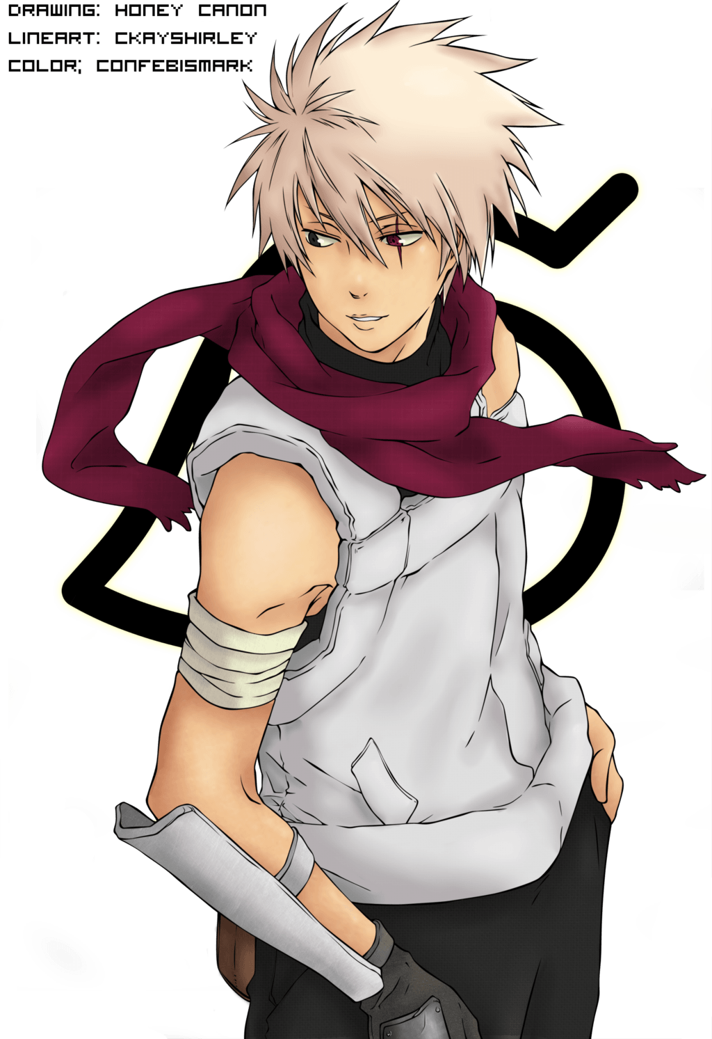 Kakashi Hatake, Ex-anbu By Confebismark On Deviantart - Gambar Kakashi Hatake Anbu (1024x1493), Png Download
