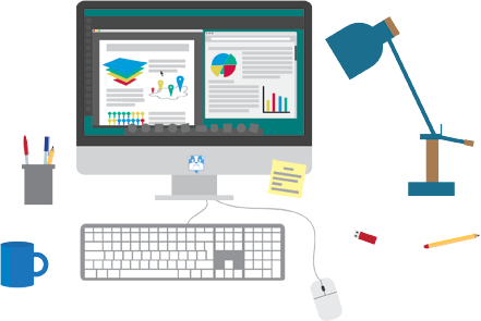 What Is An Infographic - Infographics Design Computer (441x295), Png Download