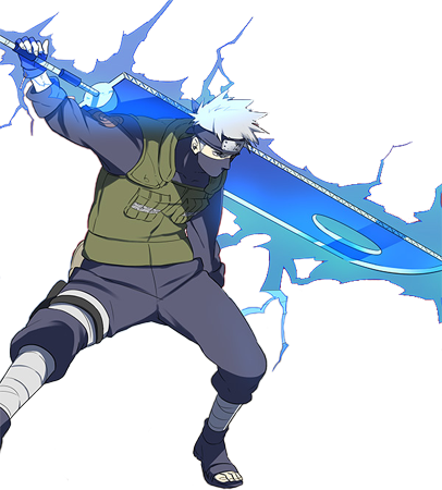 "i'm Kakashi Hatake - Kakashi Render (406x450), Png Download