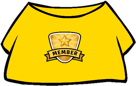 Pink Shirt - Club Penguin Club Shirt (494x332), Png Download