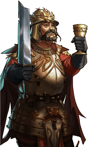 Conversation Character - Puzzle Quest: Challenge Of The Warlords (300x501), Png Download