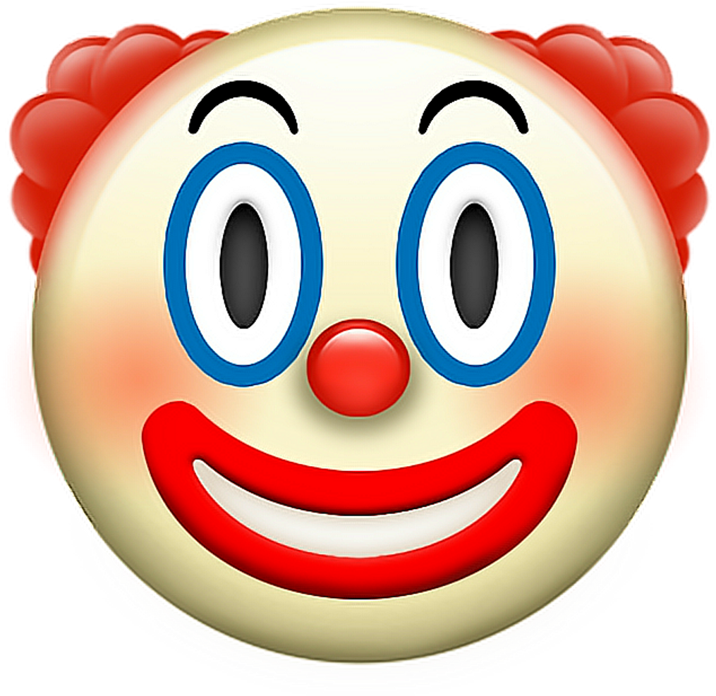 Payaso Png Emojistickers Emoji Emojifaces - Inishmore (1024x1024), Png Download