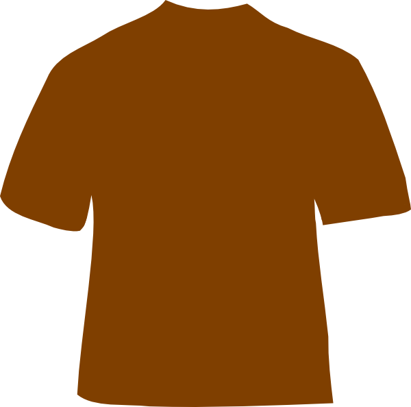 How To Set Use Brown Shirt Svg Vector (600x594), Png Download