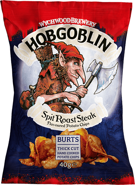 Hobgoblin Spit Roast Steak - Hobgoblin Spit Roast Steak Crisps (440x600), Png Download
