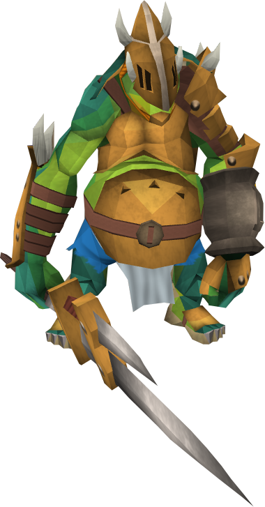 Hobgoblin Champion - Runescape Hobgoblin (380x727), Png Download