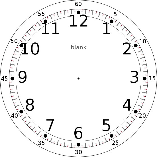 Custom Watch Clock Face Dial Template Base - Clock Face (551x551), Png Download