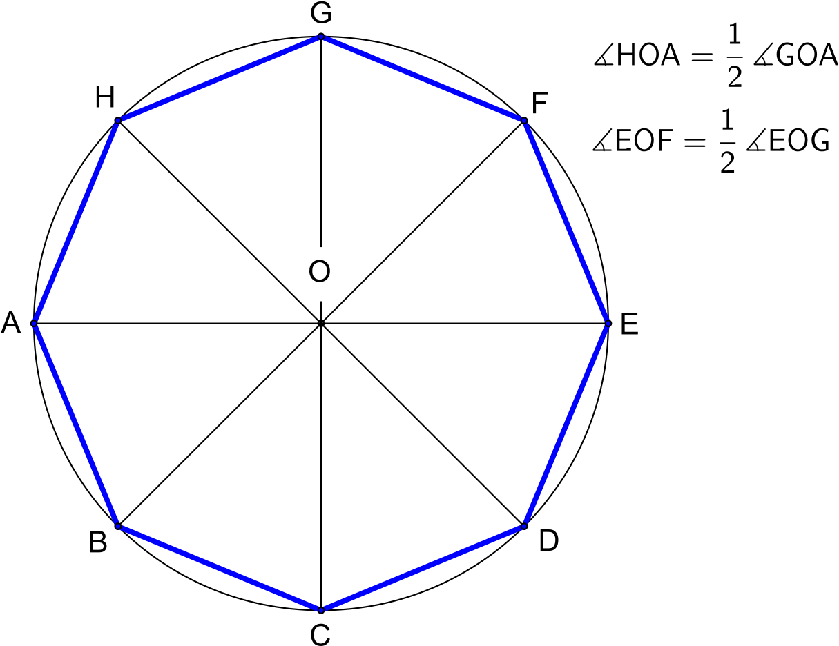 File - 01-octagon - Svg - Regular Octagon Calc Find A A N A (1280x1022), Png Download