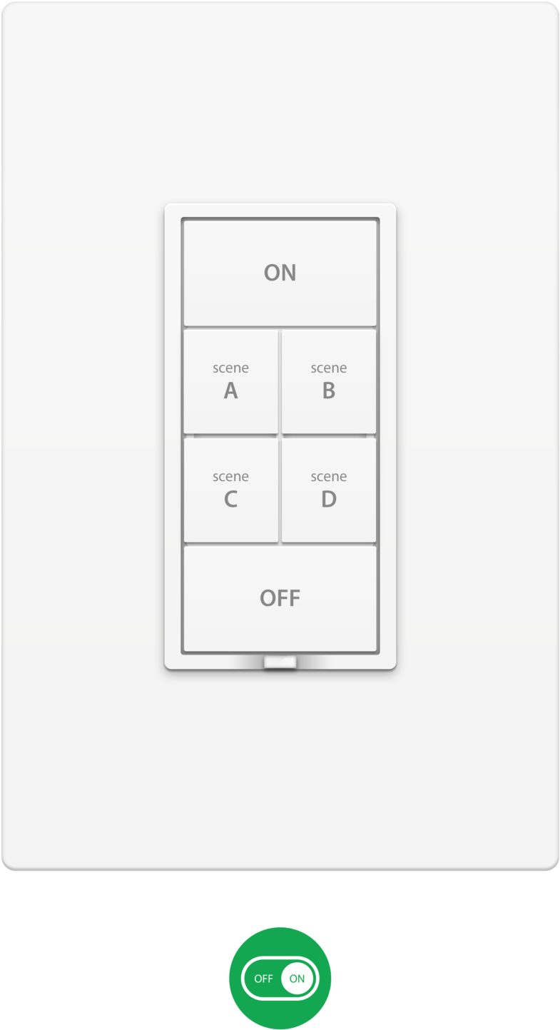 Keypad Types 6 Button On Off - Leviton Decora Rocker Switch (1000x1667), Png Download