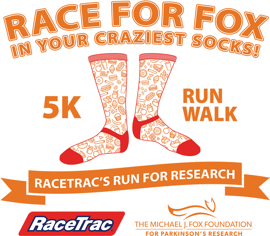 Run For Research - Michael J Fox Foundation (900x900), Png Download