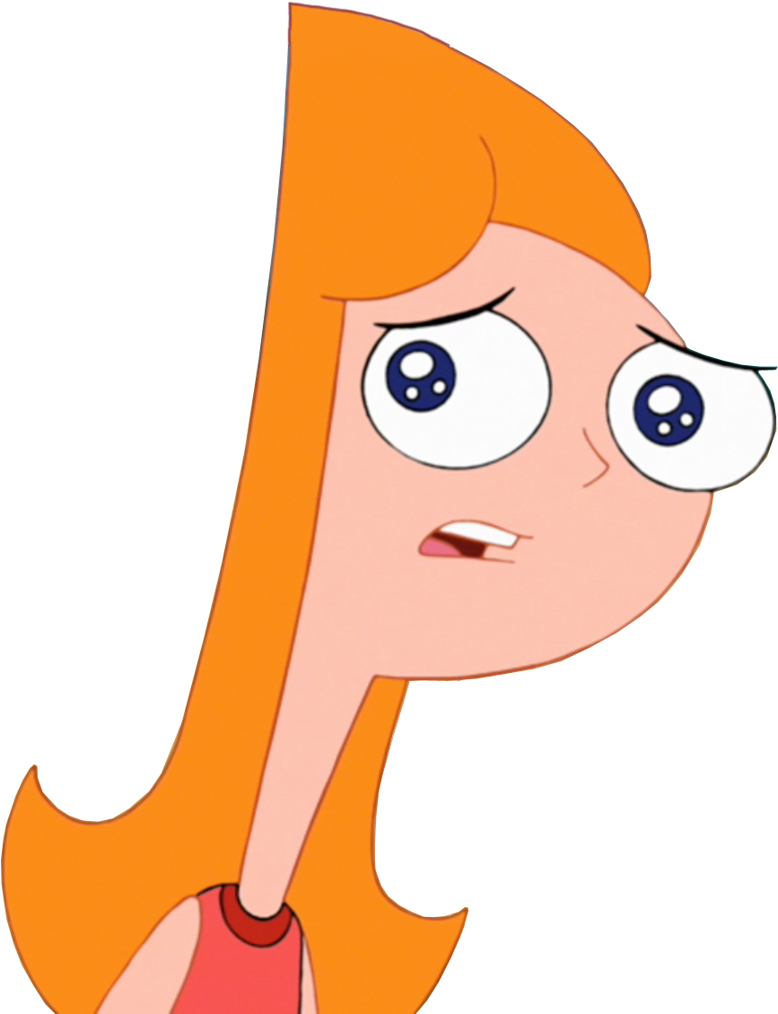 Sad Candace - Candace Flynn Phineas E Ferb (918x1150), Png Download