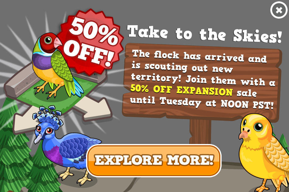 Birds Expansion Sale Modal - Bird (960x640), Png Download