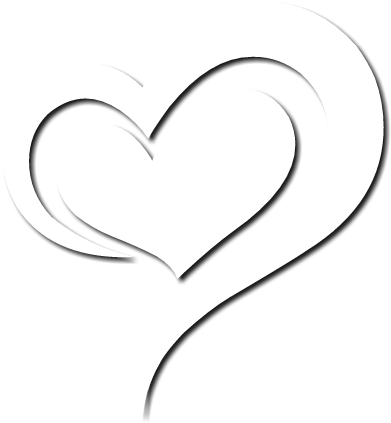 New White Glass Png - Heart (1024x768), Png Download