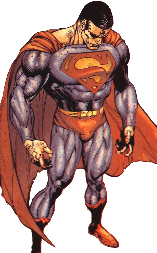 Thought Robot Dc Comics - Dc Superman Cosmic Armor Thought Robot (546x876), Png Download