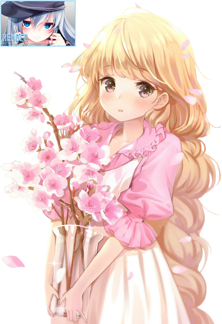 Sakura Girl Png Photo - Anime Sakura (945x1280), Png Download