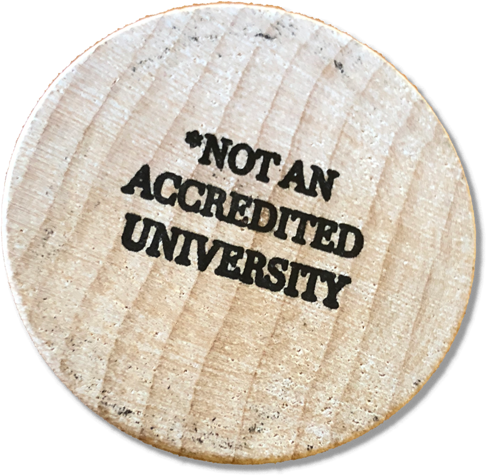 Wooden Nickle Smaller - Portable Network Graphics (1000x1000), Png Download