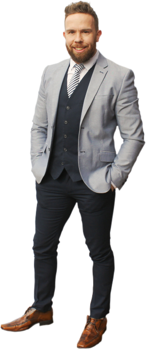 Stephen James Gardner - Homemade Finn Costume From Starwars (301x719), Png Download