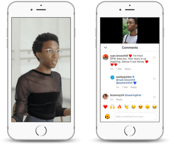 Warby-parker - Igtv - Igtv (600x524), Png Download