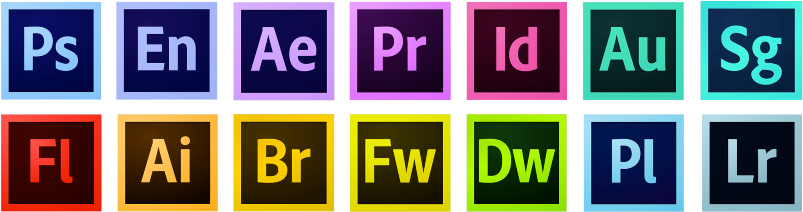 Submit A Comment Cancel Reply - Adobe Apps Logo Png (1680x516), Png Download