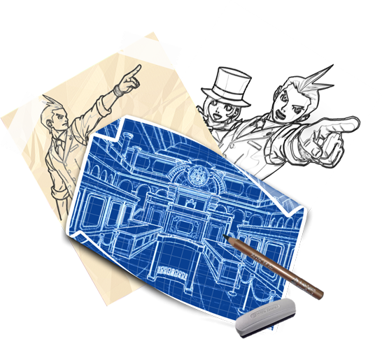 Image - Apollo Justice: Ace Attorney (546x485), Png Download