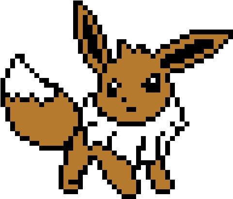 Eevee - Eevee Sprite (580x550), Png Download