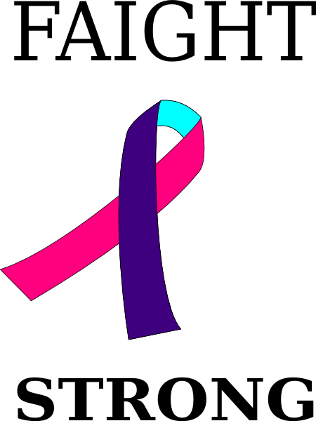 Thyroid Cancer Ribbon Clip Art - Medullary Thyroid Cancer Symbol (450x600), Png Download
