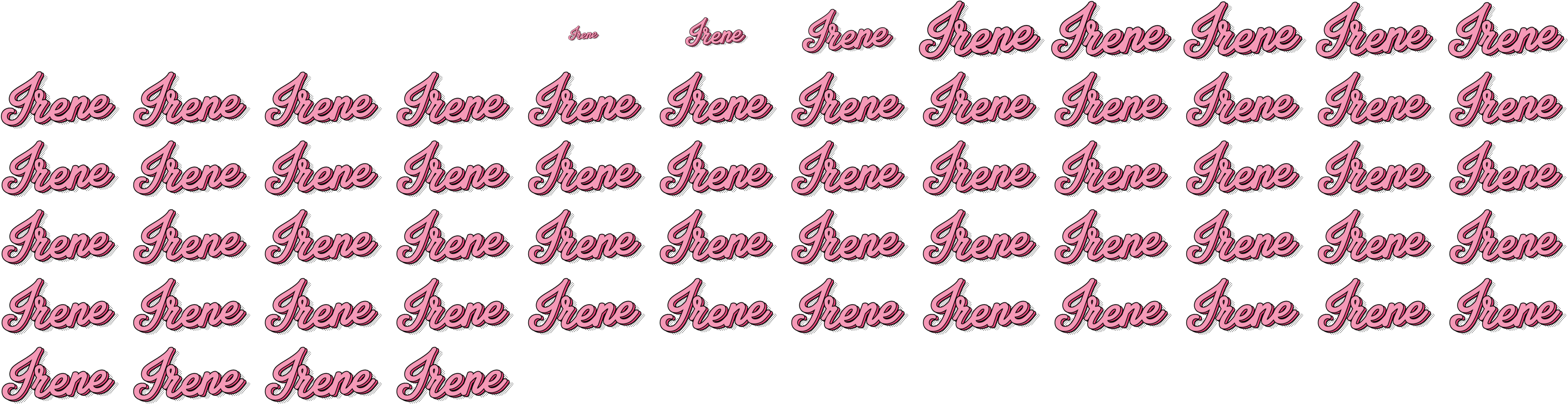 Irene - Portable Network Graphics (3600x1413), Png Download