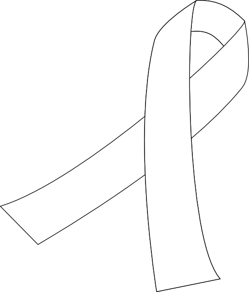 Lung Cancer Ribbon Clip Art Lcr07 Cancer Ribbons, Lung - Lung Cancer Ribbon Clipart (510x598), Png Download
