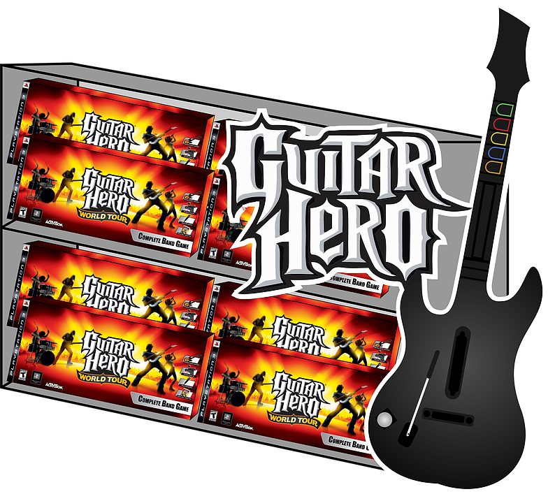Stopper "guitar Hero" - Guitar Hero System Of A Down Wii (784x707), Png Download