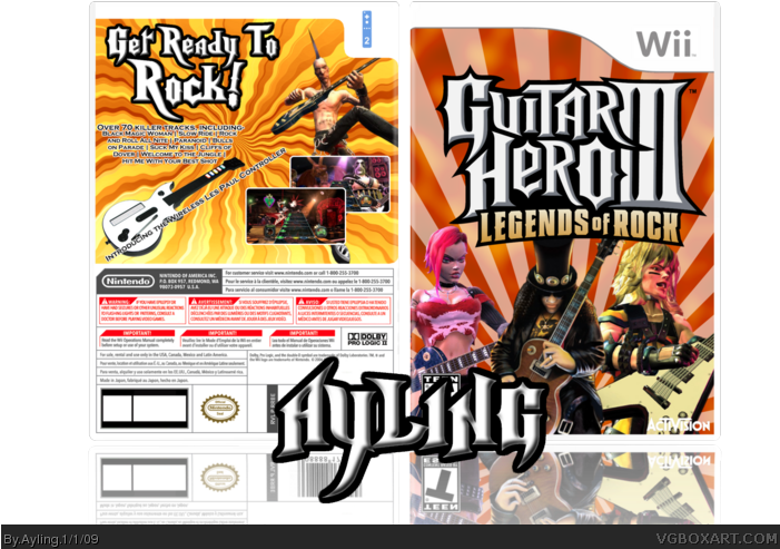 Guitar Hero Iii - Wii (700x505), Png Download