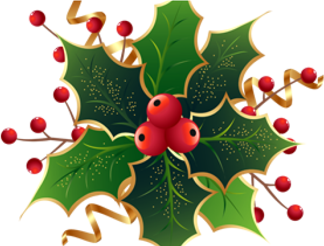 Christmas Holly (640x480), Png Download