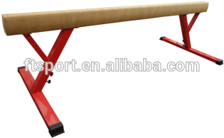 Fig Standard Gymnastics Equipment Wooden Balance Beam - Balance Beam (350x350), Png Download