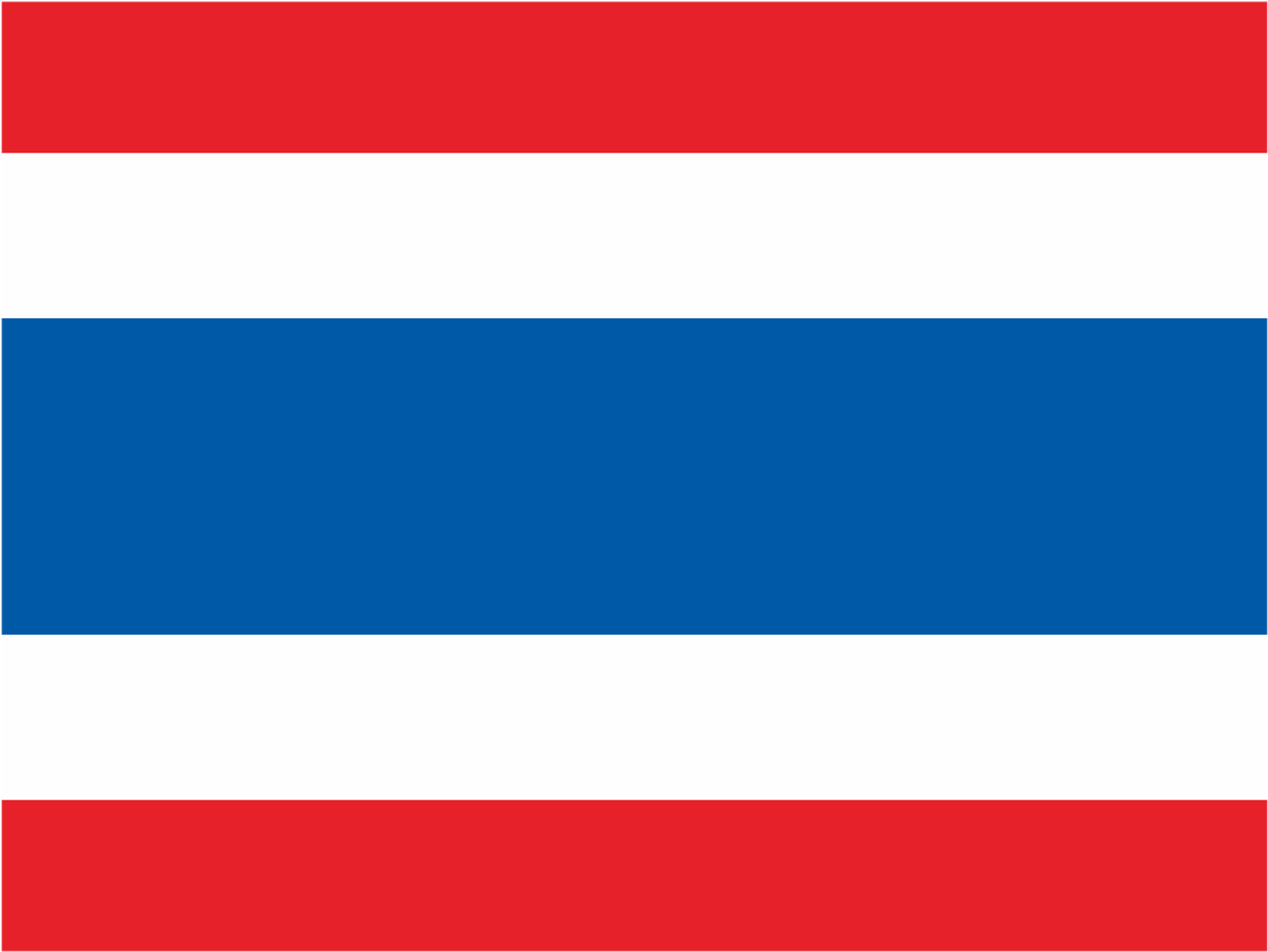 Thailand Flag Logo Vector - Thailand Flag (1600x1136), Png Download